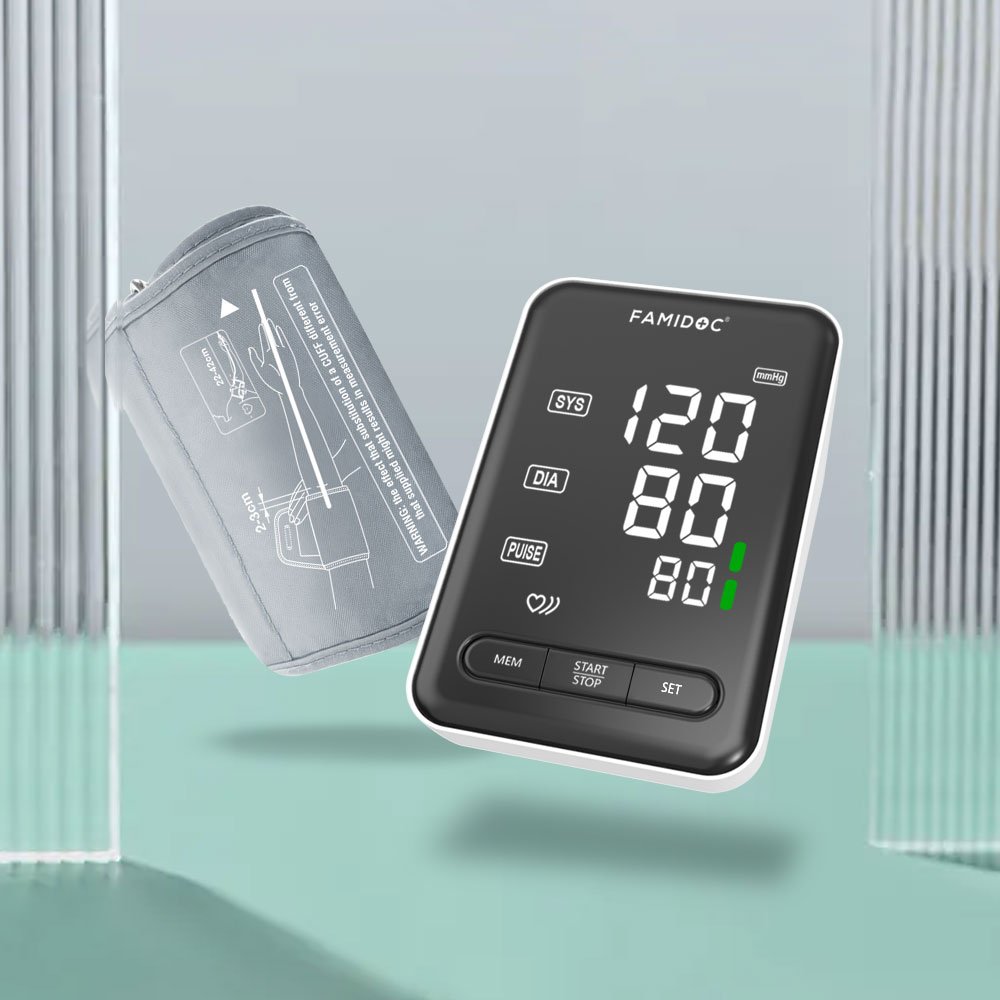 CE Approved non contact tonometer Backlight Bp Machine Arm Cuff Digital Automatic Arm Type Blood Pressure tensiometer