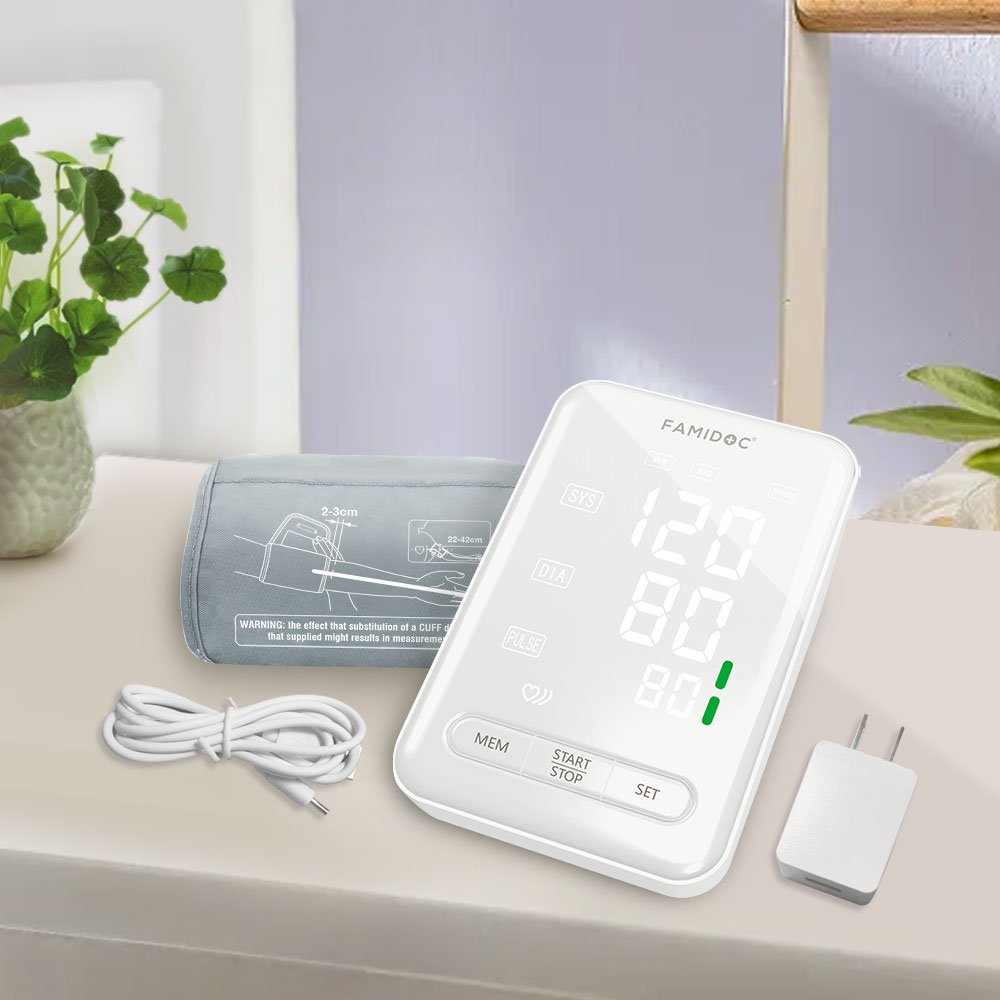 CE Approved non contact tonometer Backlight Bp Machine Arm Cuff Digital Automatic Arm Type Blood Pressure tensiometer