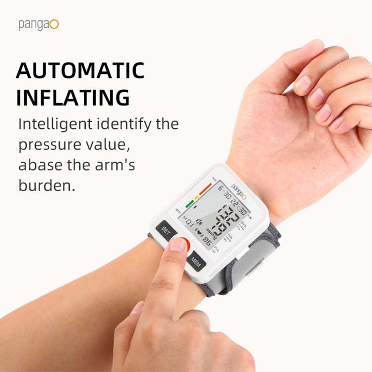 Heath Care Product Wrist BP Meter Machine Electronic Digital Blood Pressure Monitor Sphygmomanometer