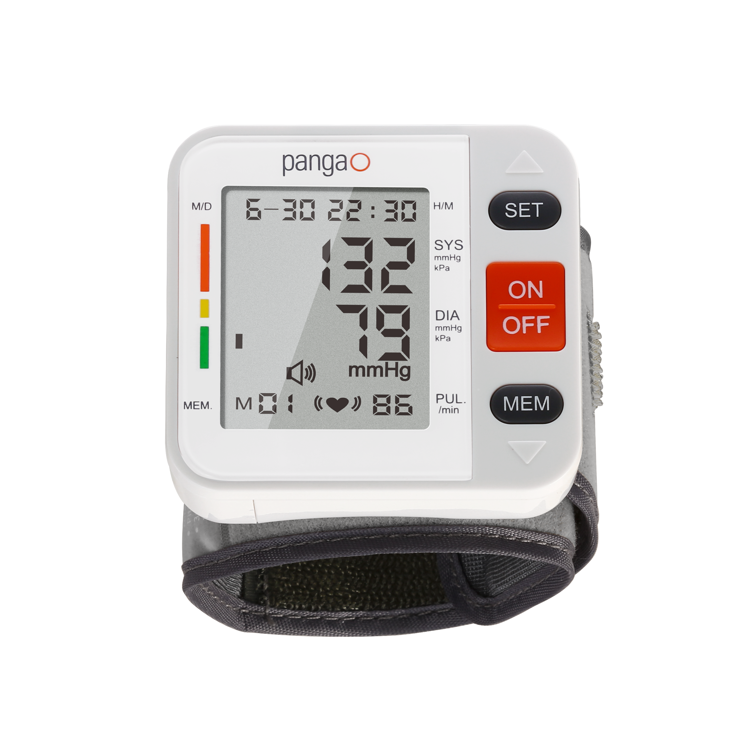Wholesale automatic bp machine cuff wrist digital blood pressure monitor with pulse rate and Irregular heartbeat