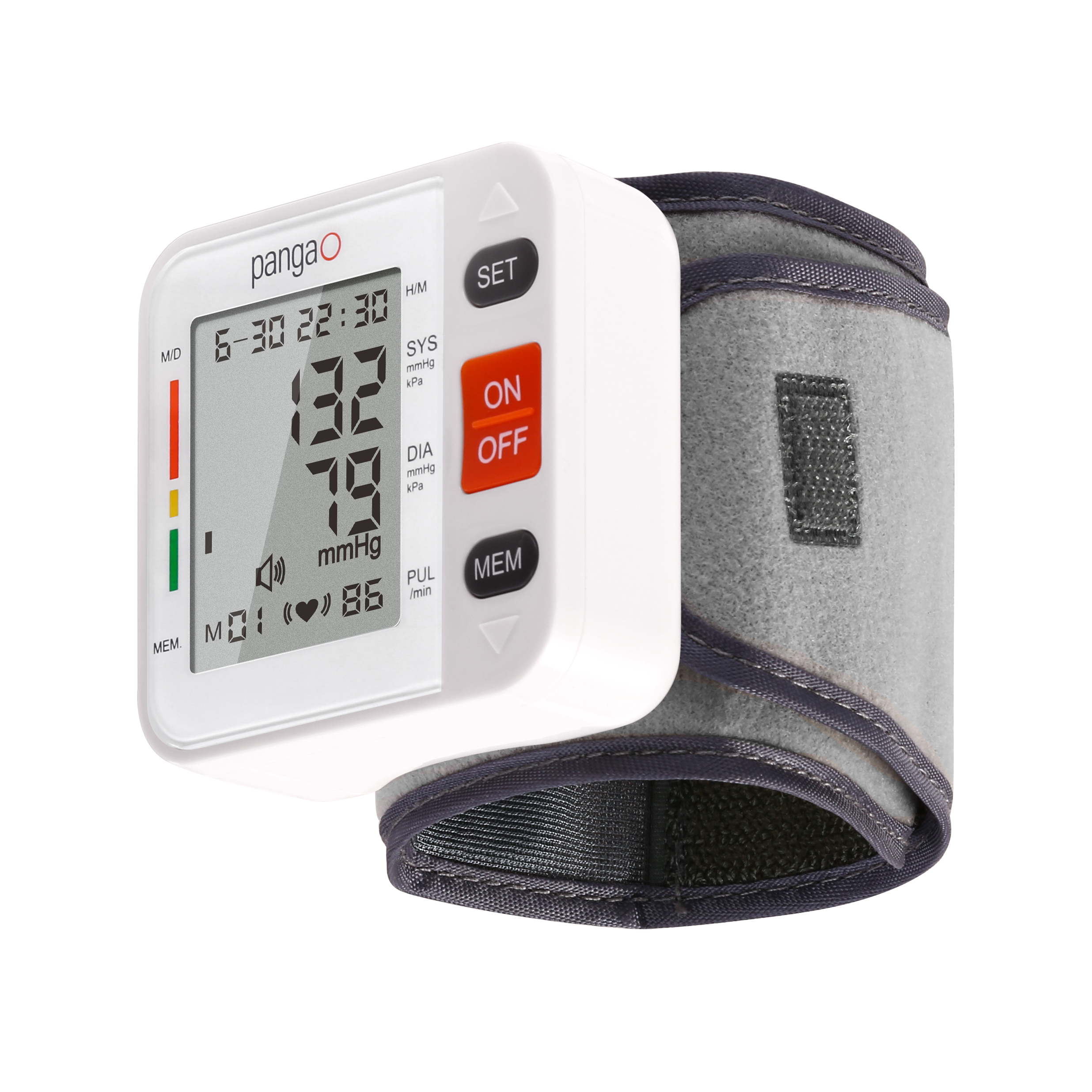 Wholesale automatic bp machine cuff wrist digital blood pressure monitor with pulse rate and Irregular heartbeat