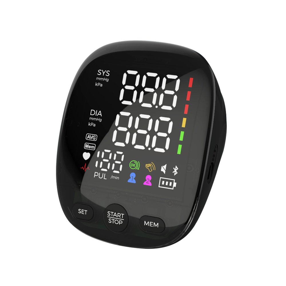 Clinical Automatic Voice LED Big Screen Function Electronic Upper Arm BP Digital Machine Blood Pressure Monitor