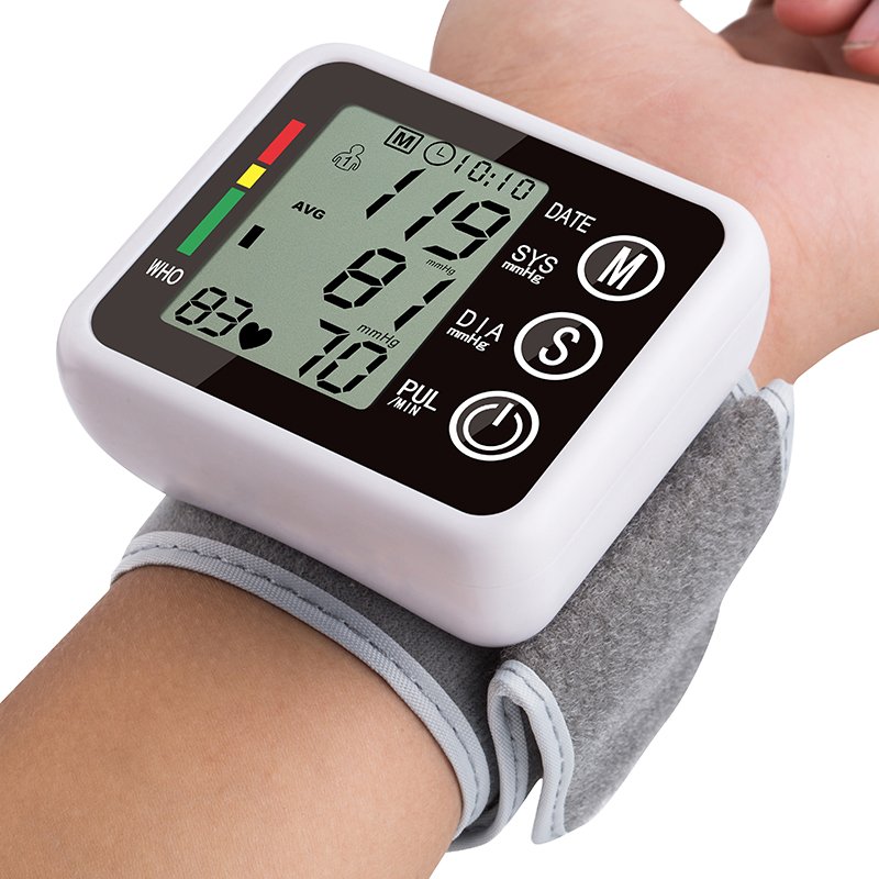 Wholesale voice style Wrist Type Blood Pressure Monitor
