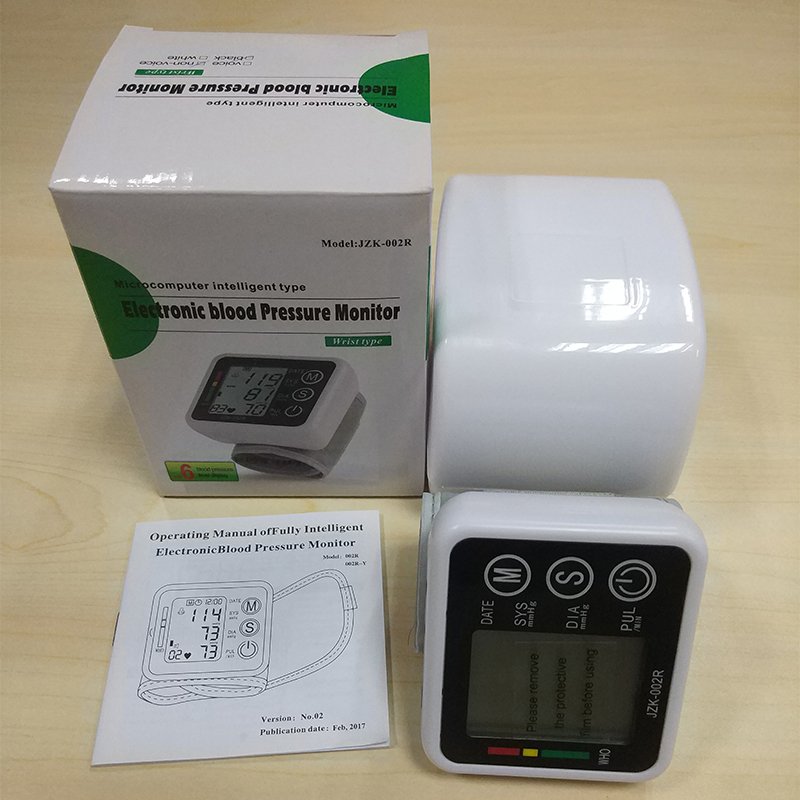 Wholesale voice style Wrist Type Blood Pressure Monitor