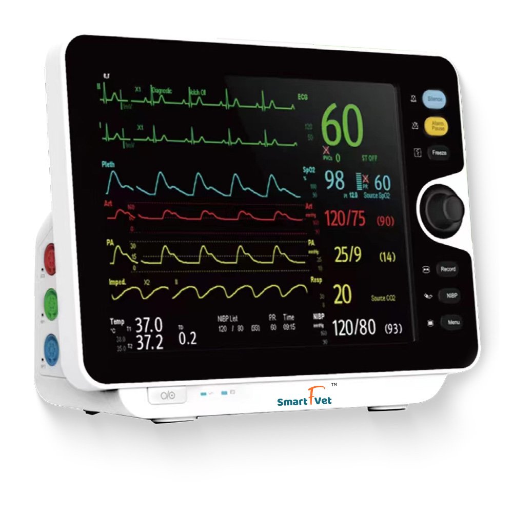Vet Clinic Patient Monitor for VeterinaryVet Clinic use blood pressure monitor ECG monitor