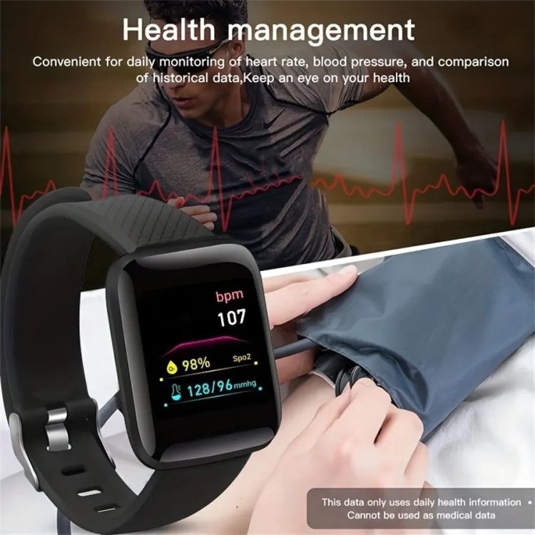 2024 VALDUS Smart Watch Men Women Waterproof Heart Rate Tracker Blood Pressure Oxygen Sport Smartwatch Reloj for Android IOS