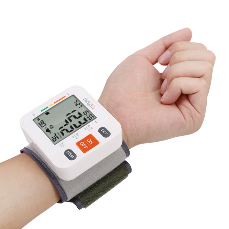 BP measuring machine instrument for home use wrist blood pressure monitor spaygmomamometer