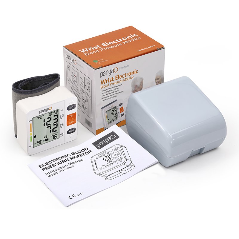 BP measuring machine instrument for home use wrist blood pressure monitor spaygmomamometer