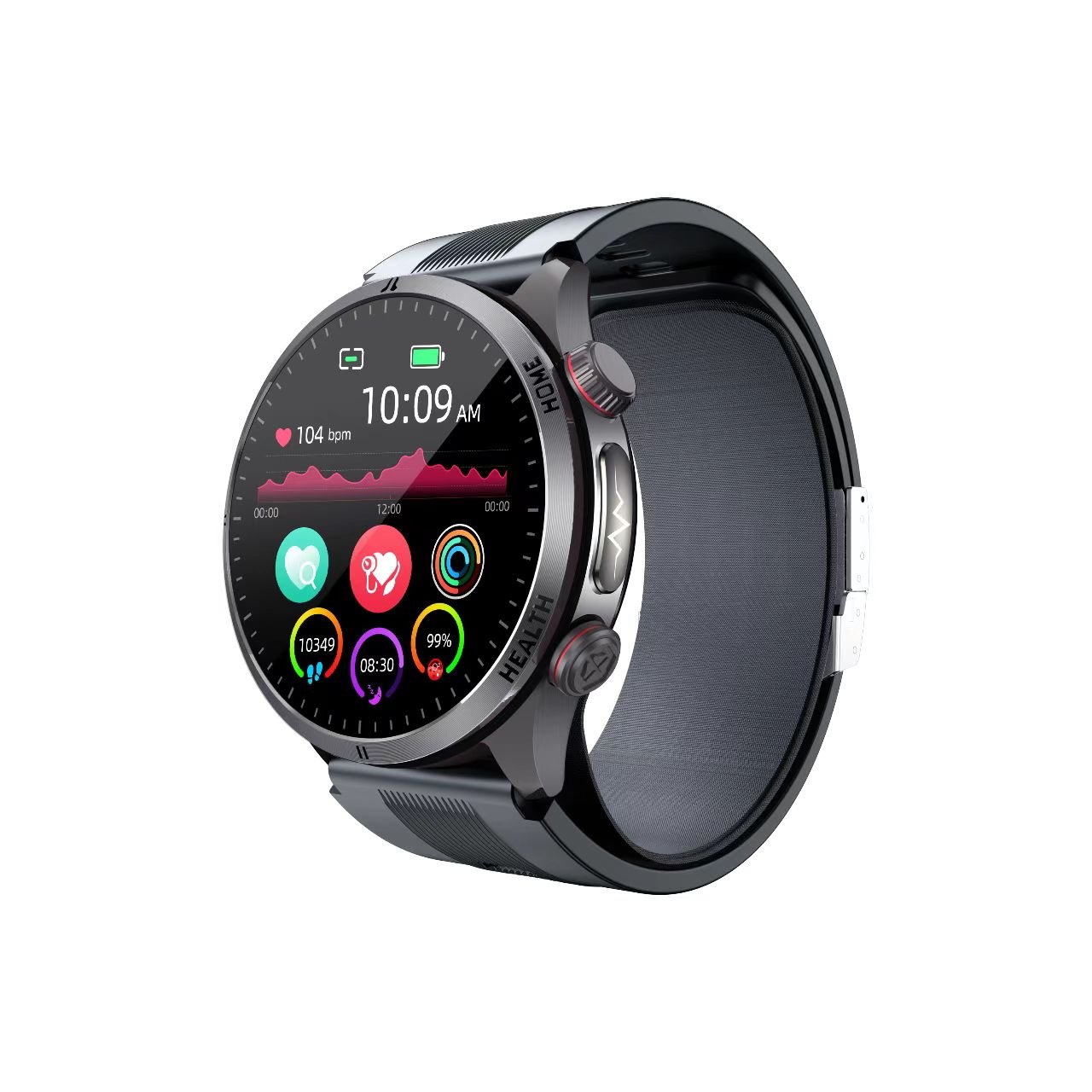 S26 Fitness Health Care Smart Watch 1.43-inch AMOLED BT calling Blood Oxygen Air Pump Blood Pressure Monitor Activity Tracker