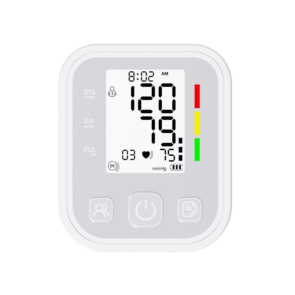 CE MDR Approved OEM ODM Digital LCD Manual Blood Pressure Monitor Smart Automatic Bp Tensiometr for Upper Arm Measurement