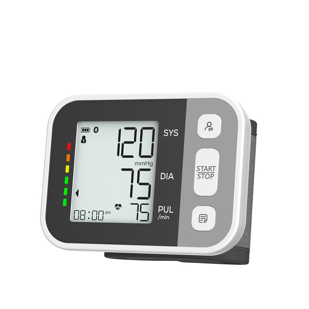 Wrist Blood Pressure Monitor Digital Tensiometer CE MDR Approved