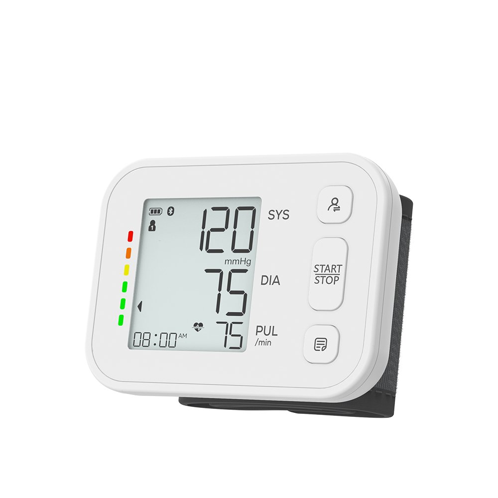 Wrist Blood Pressure Monitor Digital Tensiometer CE MDR Approved