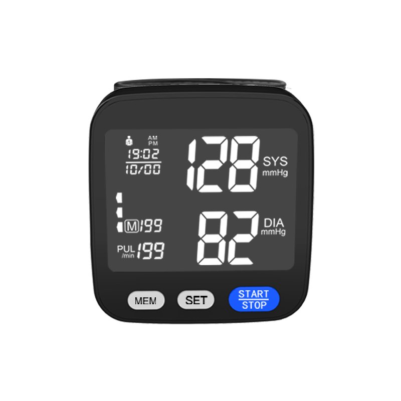 CE BSCI ISO Approved Sphygmomanometer BP Monitor Automatic Digital Electronic Wrist Blood Pressure Monitor