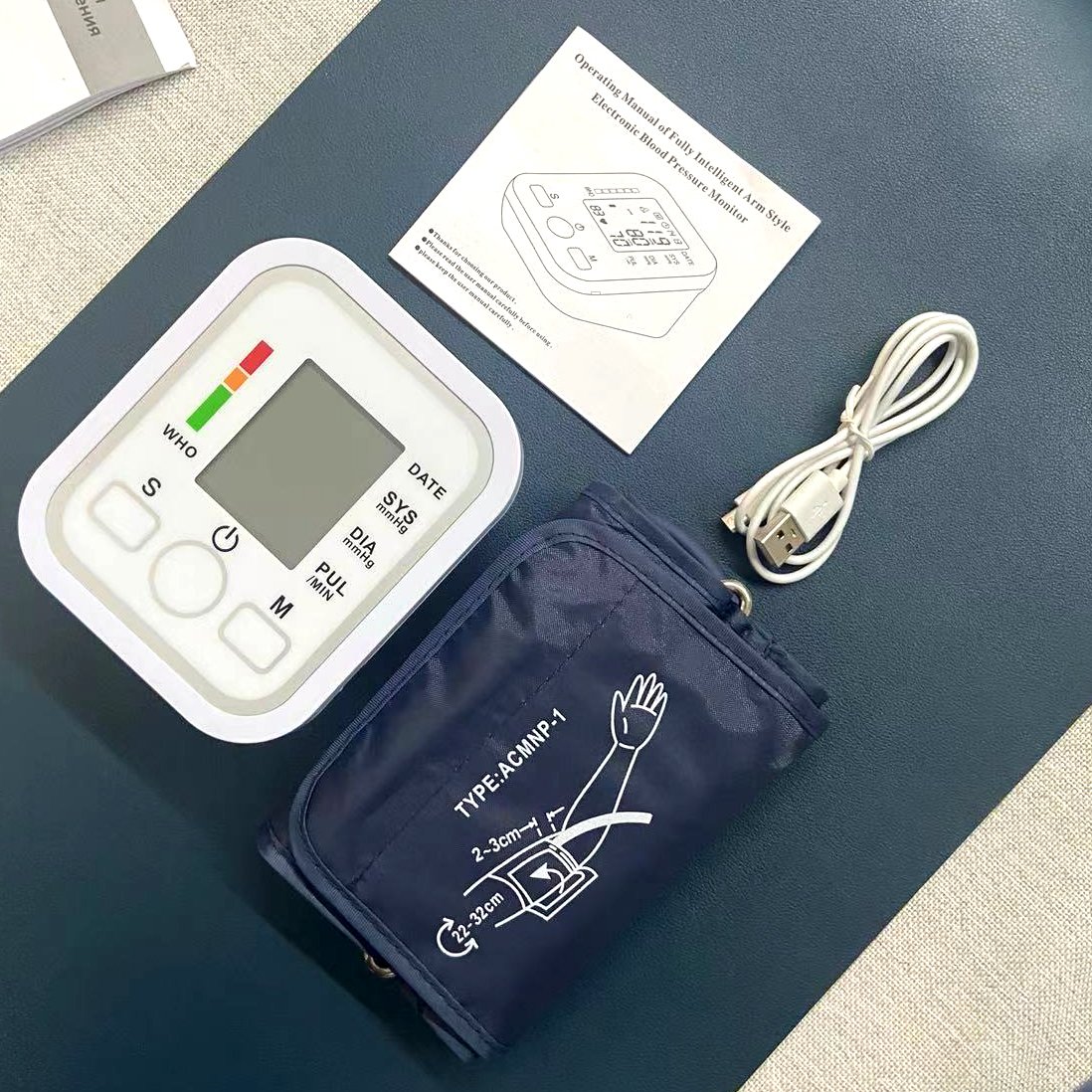 Professional blood pressure monitor manufacturer smart portable sphygmomanometer Digital upper arm blood pressure monitor