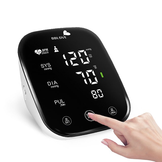 Factory Price Big Screen Digital Blood Pressure Monitor Smart Sphygmomanometer BP Machine
