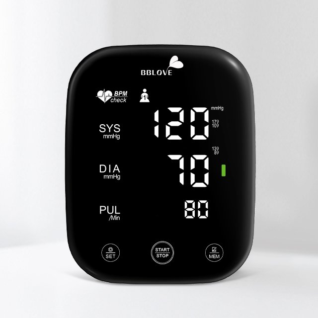 Factory Price Big Screen Digital Blood Pressure Monitor Smart Sphygmomanometer BP Machine