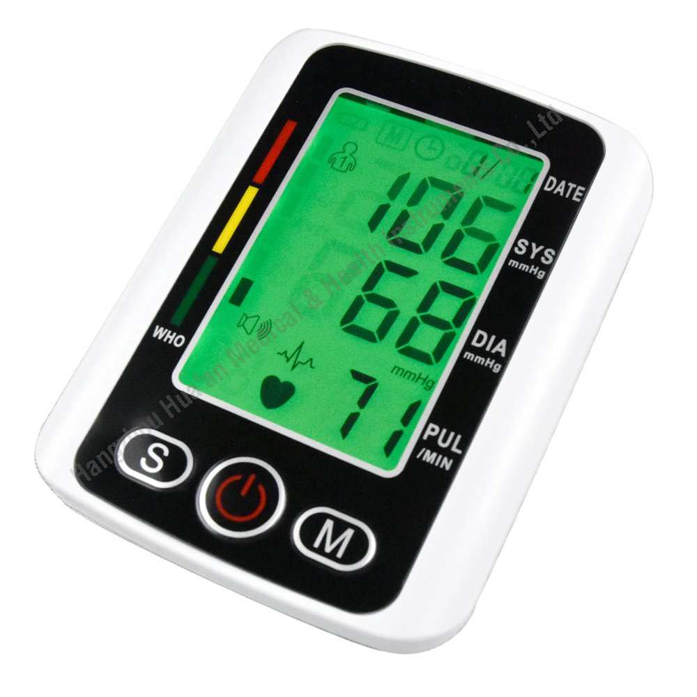 Display Voice Readout Cuff Medical Supplies Electronic Upper Arm BP Digital Blood Pressure Sphygmomanometer Machine Monitor
