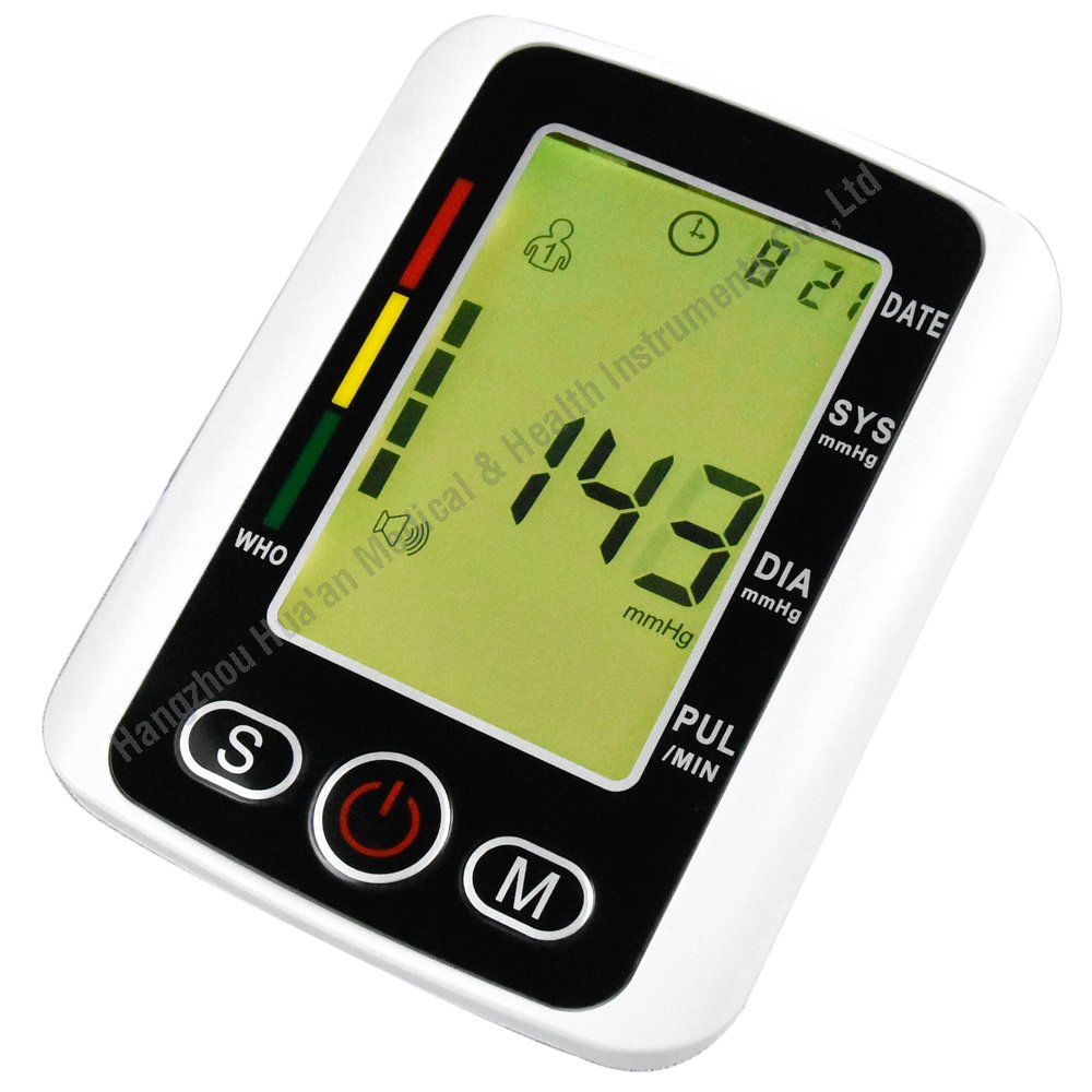 Display Voice Readout Cuff Medical Supplies Electronic Upper Arm BP Digital Blood Pressure Sphygmomanometer Machine Monitor