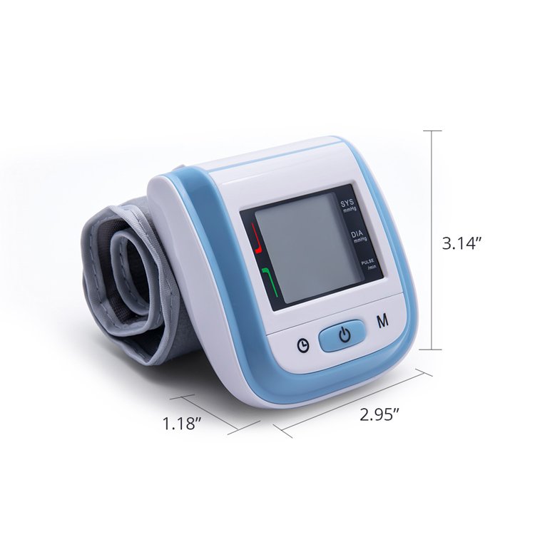 Yonker CE approved household smart speakers digital type electronic automatic wrist BP blood pressure monitor