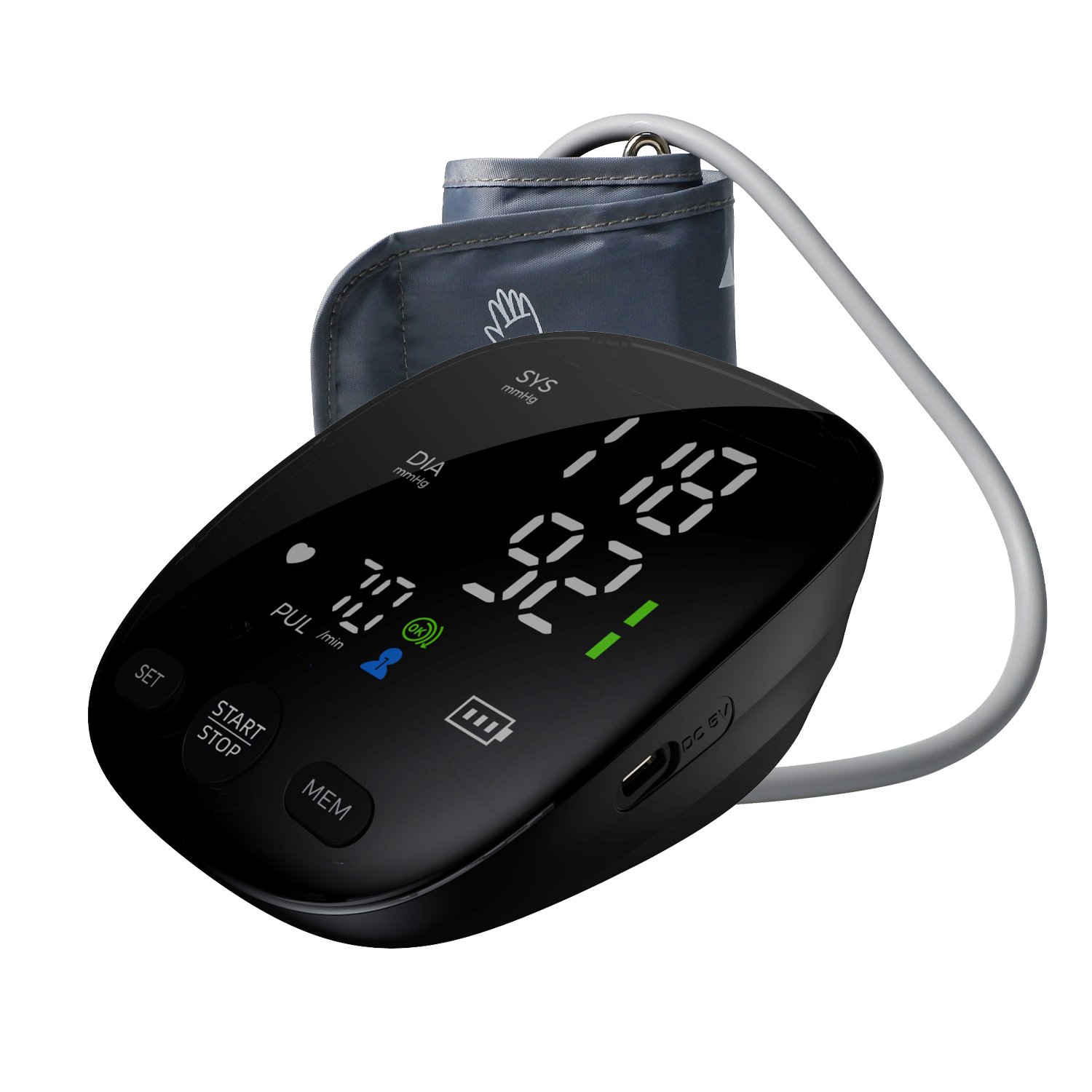 Factory wholesale automatic digital blood pressure monitor with Arrhythmia Detection