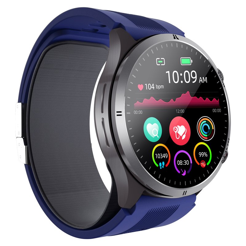 1.43 Inch AMOLED Smart Watch True Blood Pressure Monitoring BT Call ECG Oxygen Sleep Breathing Training NFC S26 touch Watch