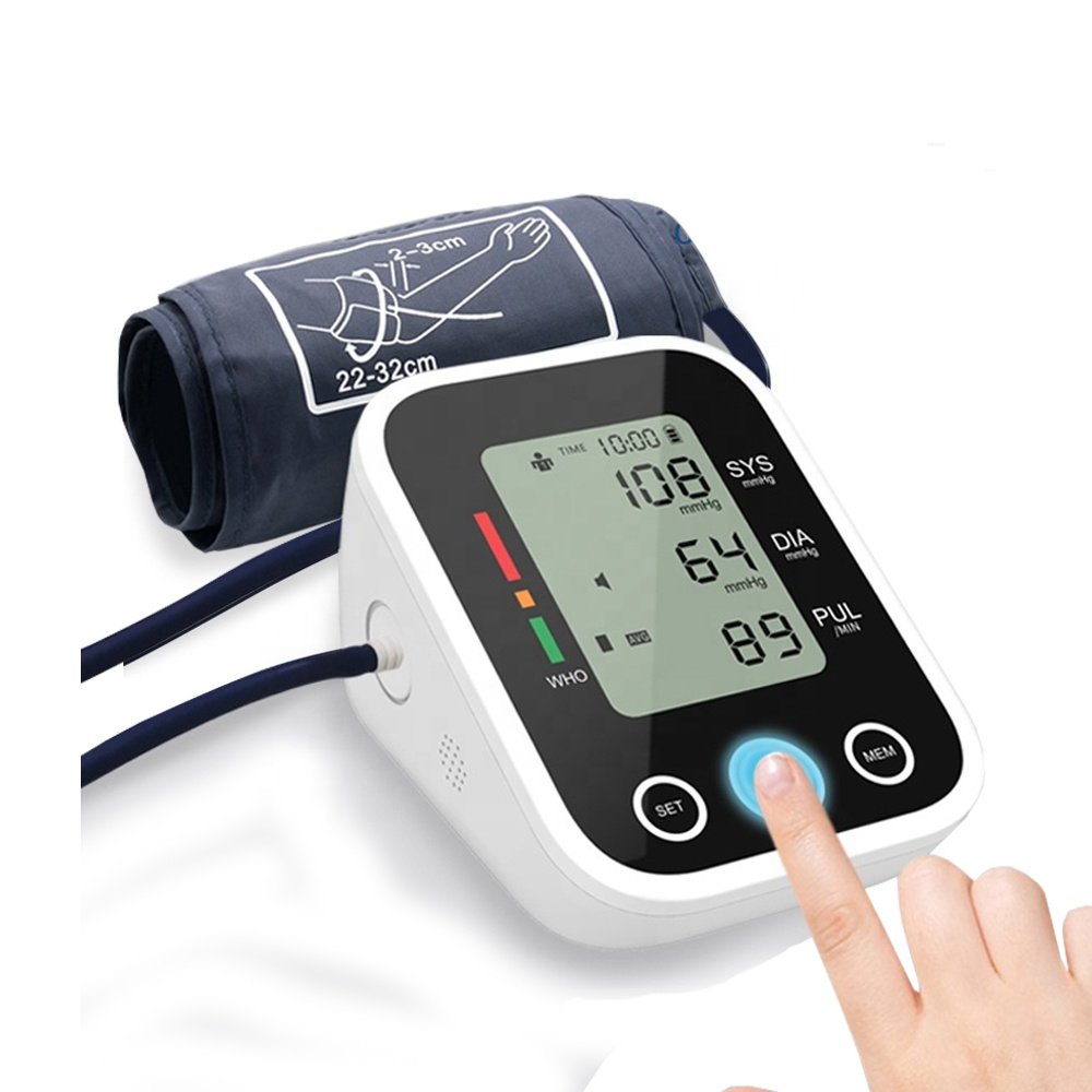 OEM tensiometre ambulatory automatic digital free blood pressure monitor price ALPK2 electronic upper arm blood pressure monitor