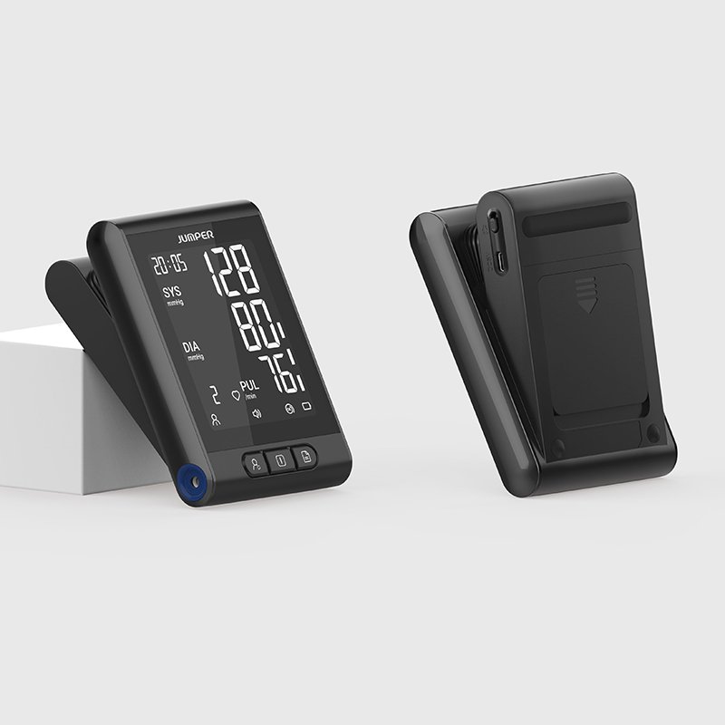 JUMPER HAA10 New Design Large Backlit Display Electronic Upper Arm Bp Machine Digital Blood Pressure Monitor