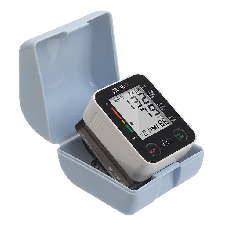 Pangao High Tech Portable Automatic Digital Bp Machine Sphygmomanometer Wrist blood pressure monitor