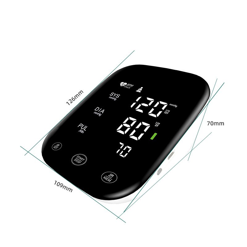 Touch Button HD LED Screen Automatic Arm Blood Pressure Monitor BP Monitor Cuff High Accuracy For Home Use