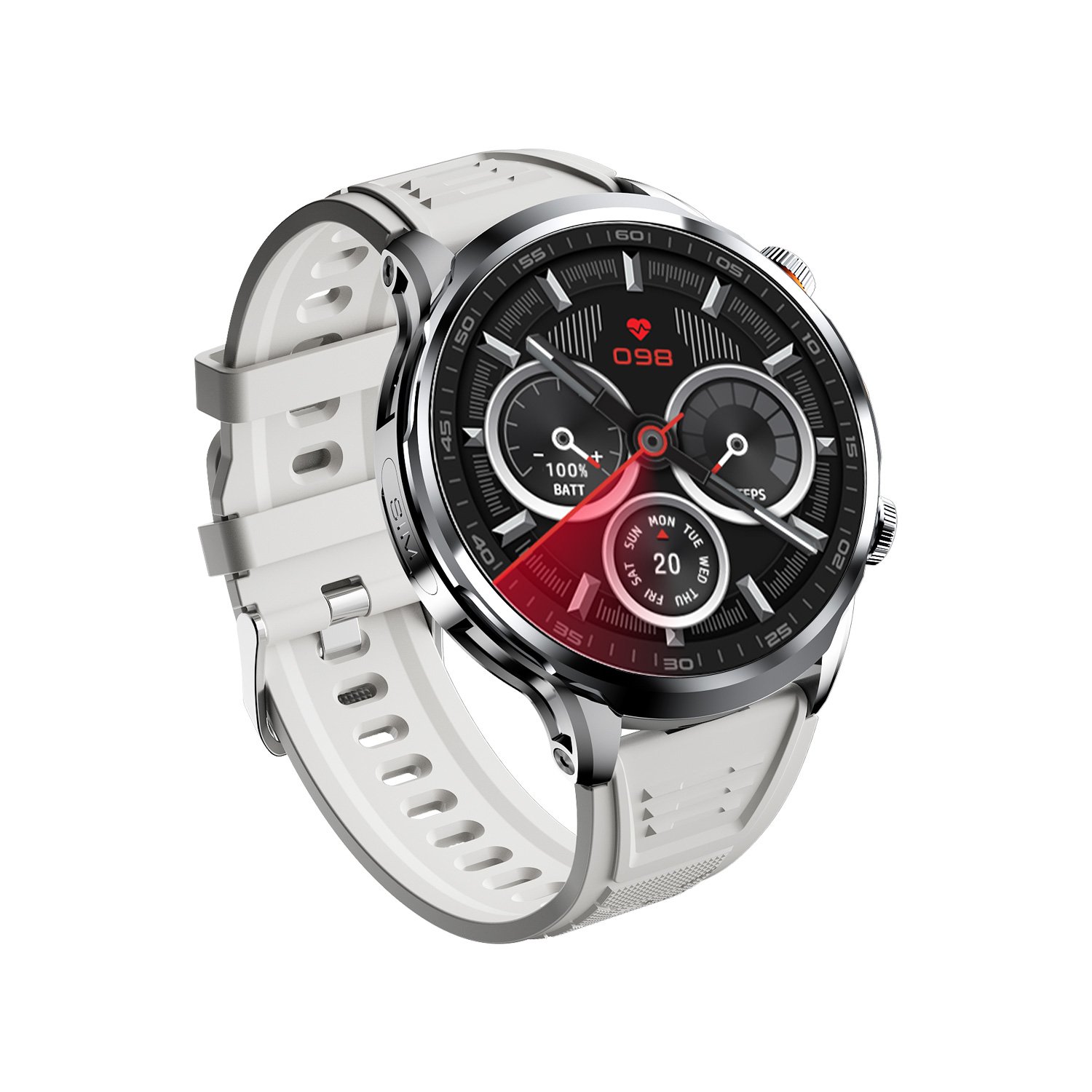 2024 Global Version H18 Smart Watch 4G Android HD Camera Voice Call Waterproof 1.95" Screen GPS Wifi Positioning NFC Smartwatch