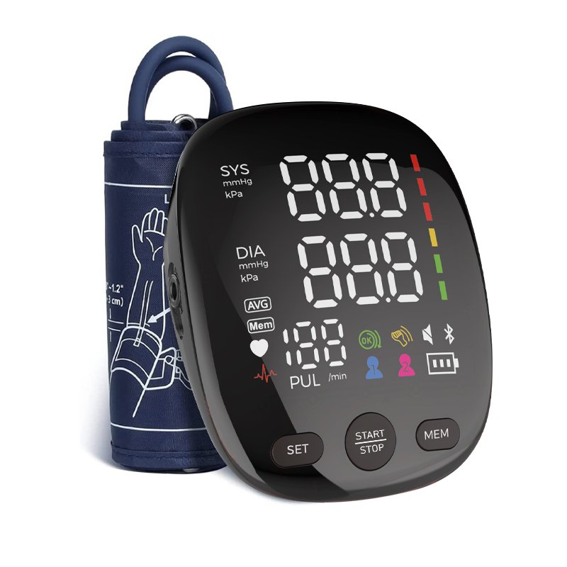 Smart Medical Device Portable Upper Arm Bp Electronic Medical Automatic Digital Blood Pressure Monitor