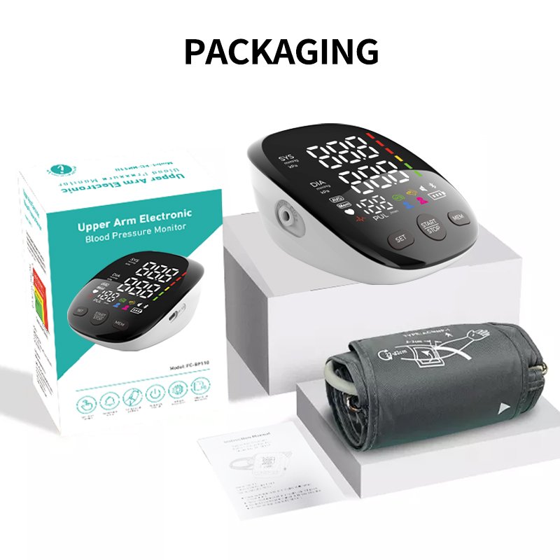 Smart Medical Device Portable Upper Arm Bp Electronic Medical Automatic Digital Blood Pressure Monitor