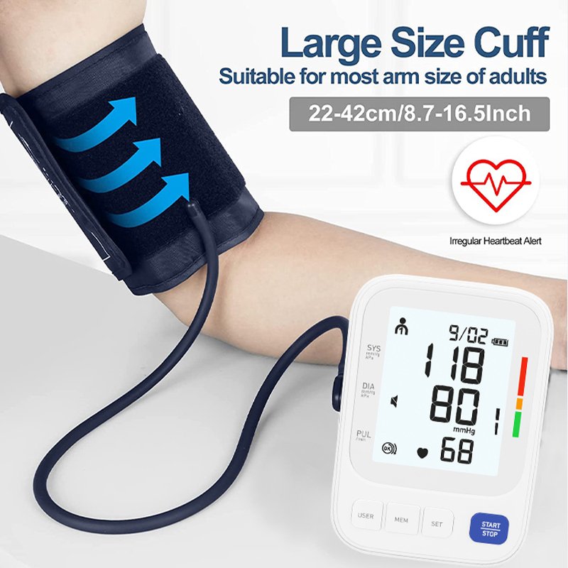 Digital Bp Testing Machine Manufacturer Automatic Electronic Upper Arm Blood Pressure Monitor Machine