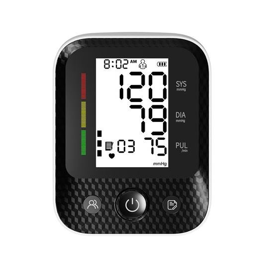 Electric Adjustable Blood Pressure Monitor Automatic Upper Arm Blood Pressure Machine for Home Use with Digital LED Display