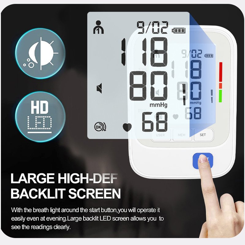 Finicare Electronic Blood Pressure Monitor High Blood Pressure Testing Device OEM Factory