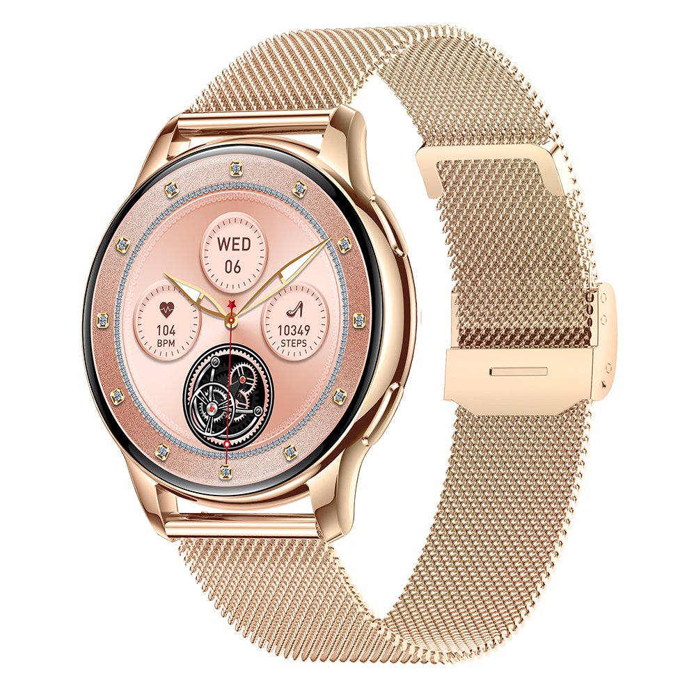 2024 Fashion Y11 Smart watch Ladies Luxury 1.32" AMOLED screen BT Call Sport 300mAh for women smart watch