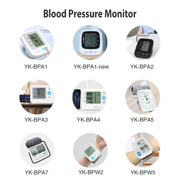 Yonker tensiometre tensiometer digital tensiometro de brazo dedo bp machine blood pressure monitor upper arm