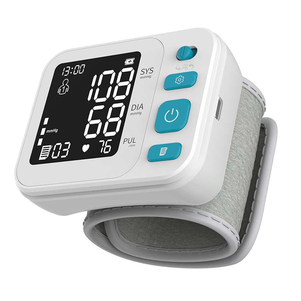 Electronic Automatic Digital Tensiometer Sphygmomanometer Cuff Tensiometro Machine BP Monitor Blood Pressure Monitor Wrist