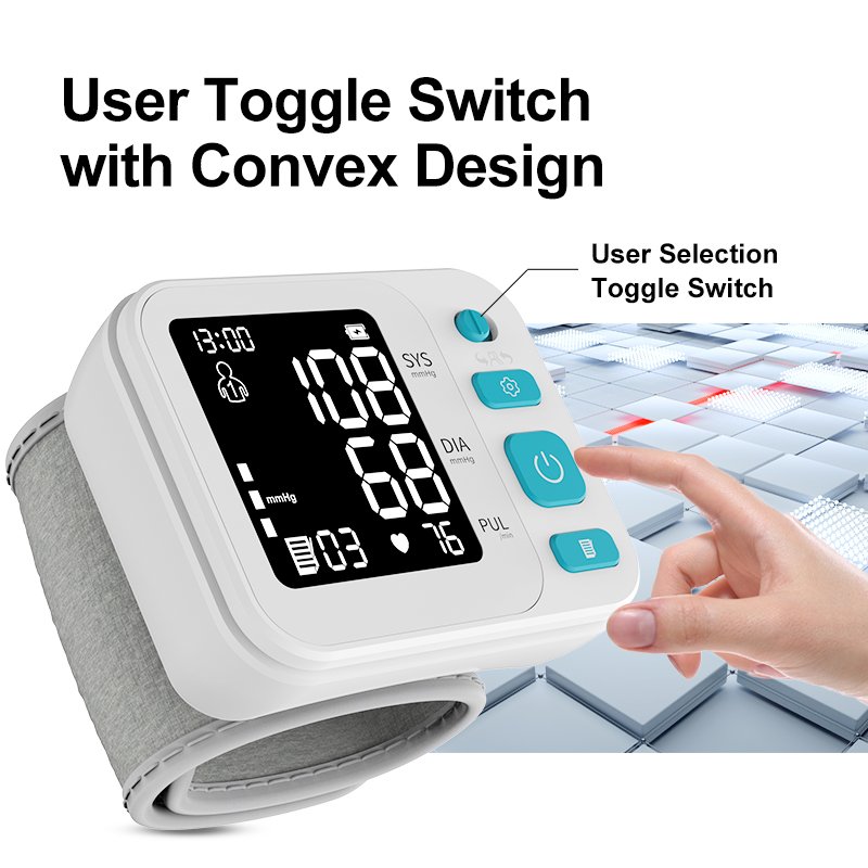 Electronic Automatic Digital Tensiometer Sphygmomanometer Cuff Tensiometro Machine BP Monitor Blood Pressure Monitor Wrist