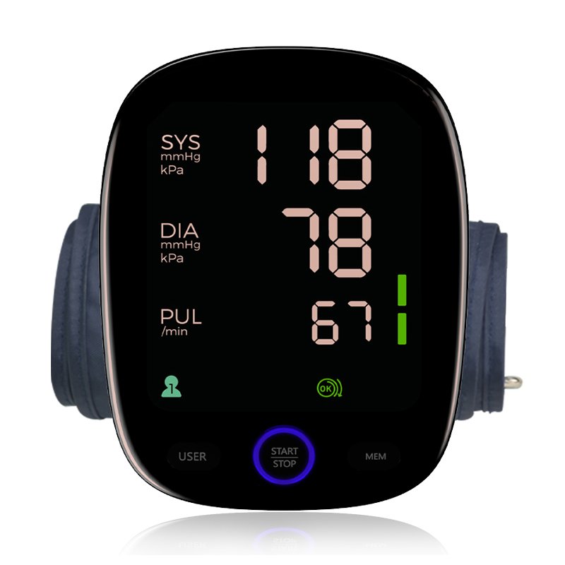 Finicare Quick & Easy At-Home Blood Pressure Machine with 2 Cuff Sizes Included