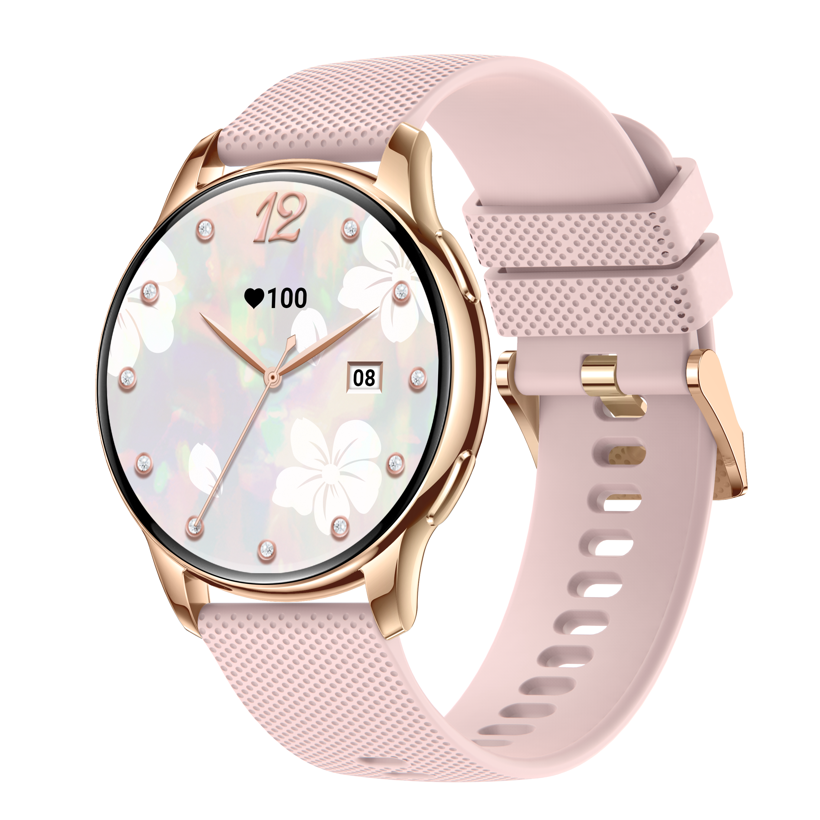 2024 AMOLED Y11 Smartwatch Ladies 1.32 inch 300mAH Battery IP67 Waterproof Voice Call Gold High Quality Smart Watch Y11 Women