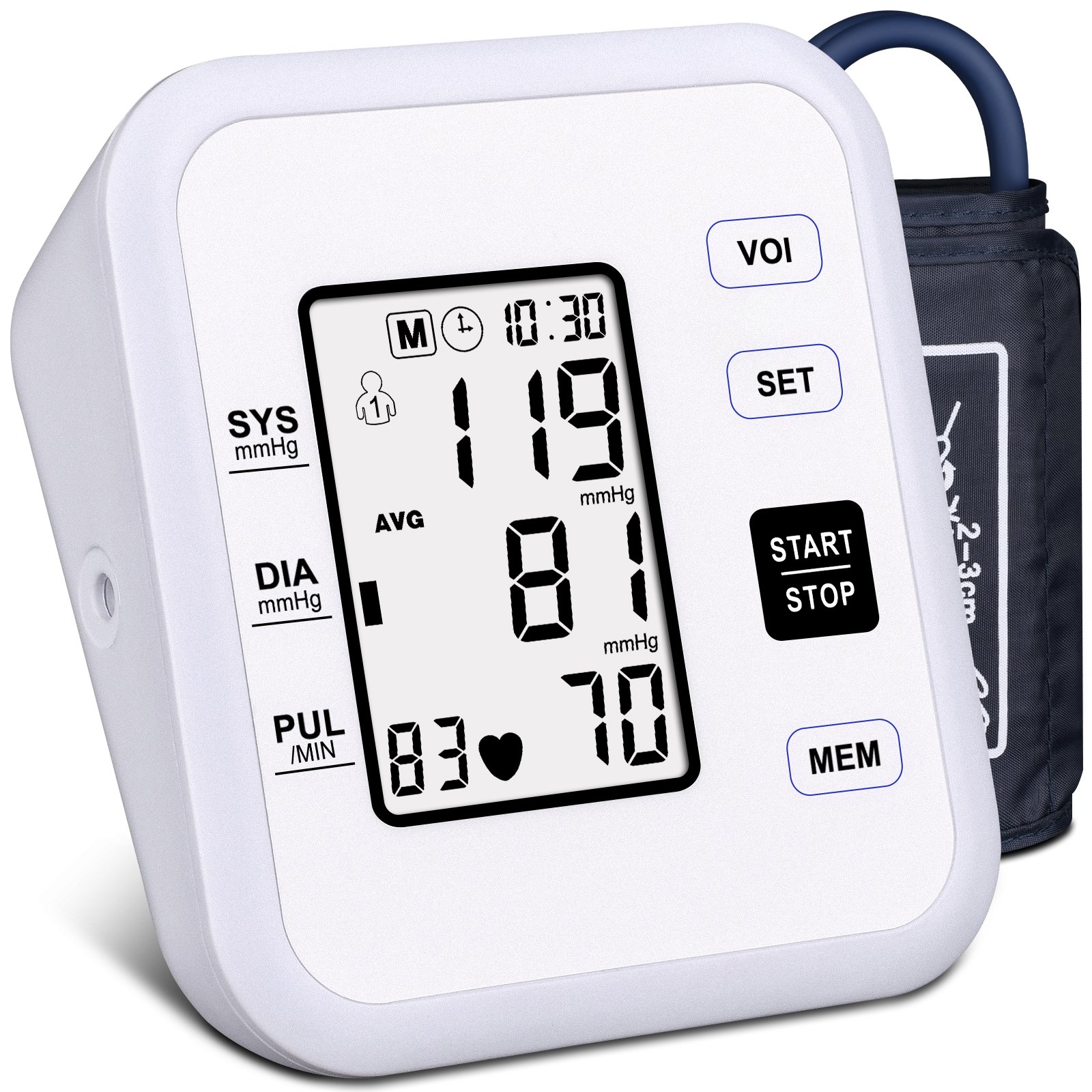 European Medical CE 2023 Hot Selling household accurate upper arm type tonometer digital blood pressure monitor