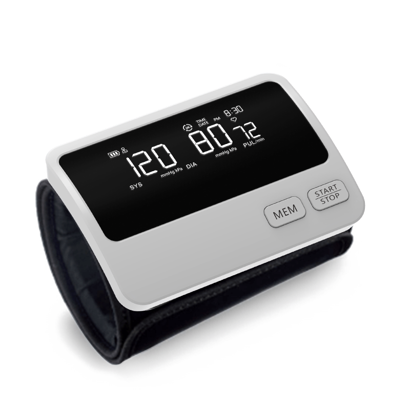 factory new CE Certificated Portable Arm Cuff attached Blue tooth health monitor blood pressure machine
