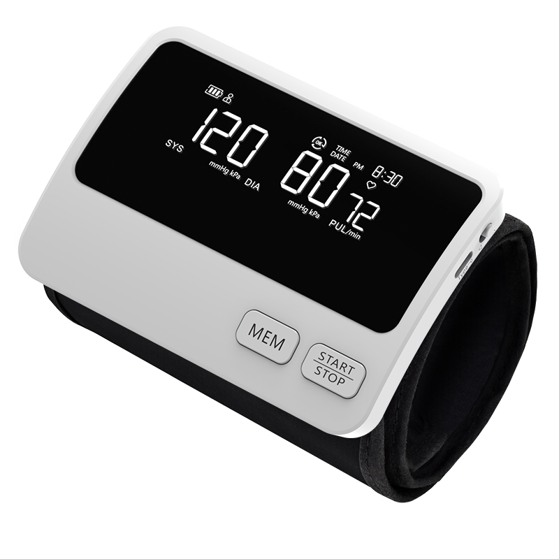 factory new CE Certificated Portable Arm Cuff attached Blue tooth health monitor blood pressure machine