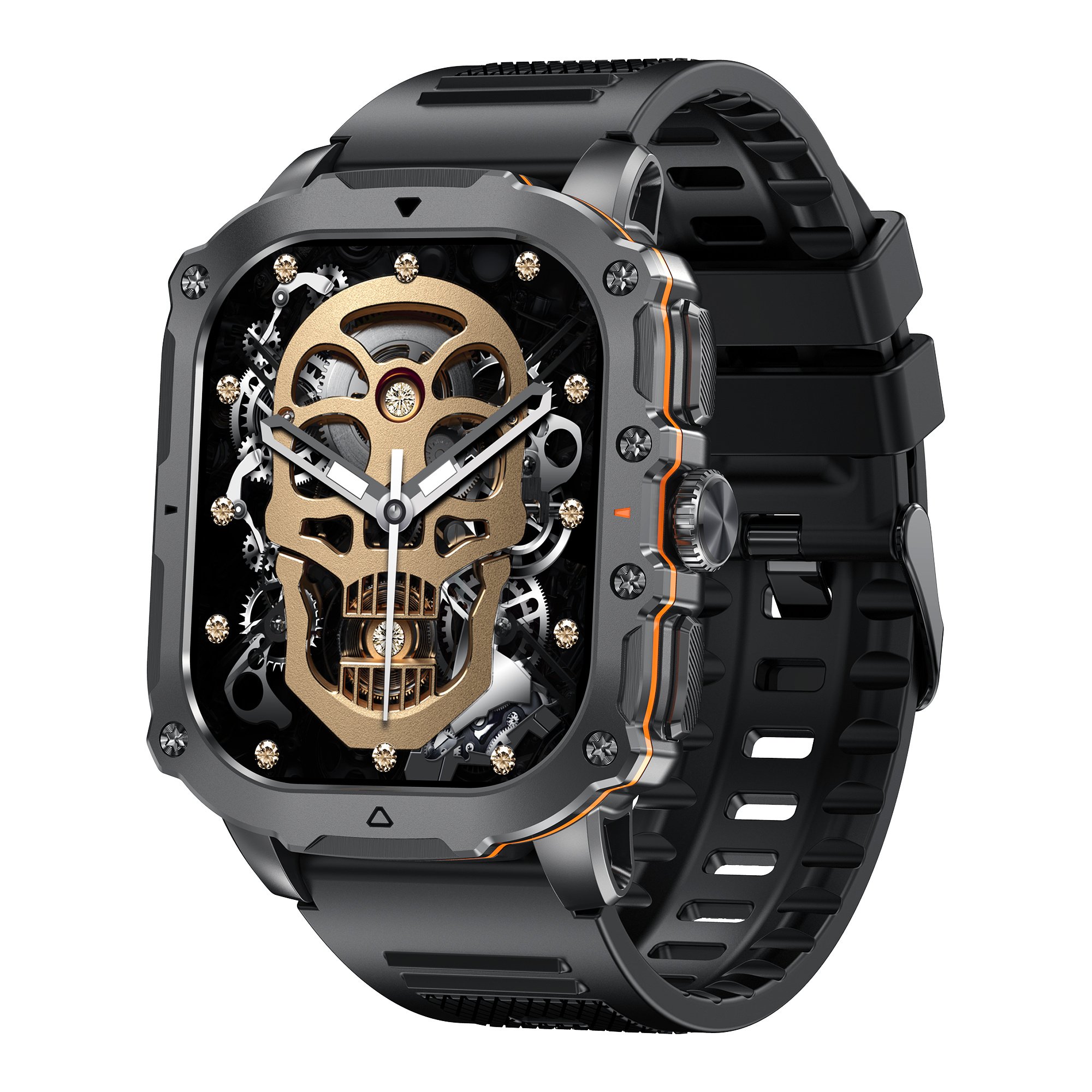 VALDUS 1.952 Inch AMOLED Screen Heart Rate Blood Pressure Monitoring Smart Watch Multiple Sports Modes AK72 Smartwatch