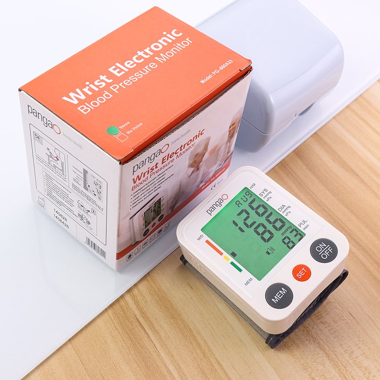 Most recommended household medical automatic wrist blood pressure monitor device BP checking machine