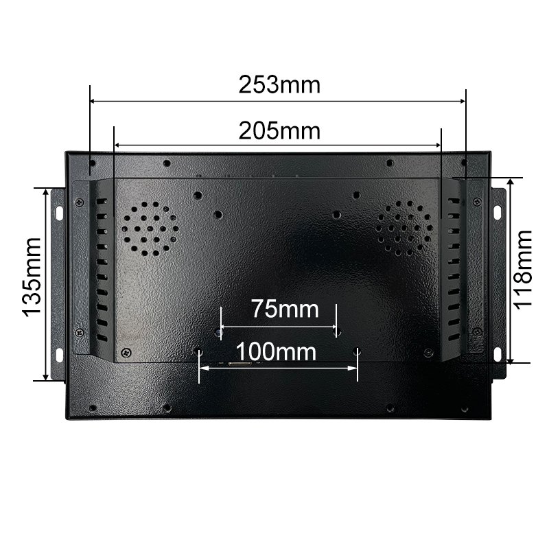 11.6 inch IPS 1366*768/1920*1080 HD-MI VGA AV BNC Resistive touch screen Metal Case TFT Open Frame Embedded industrial Monitor