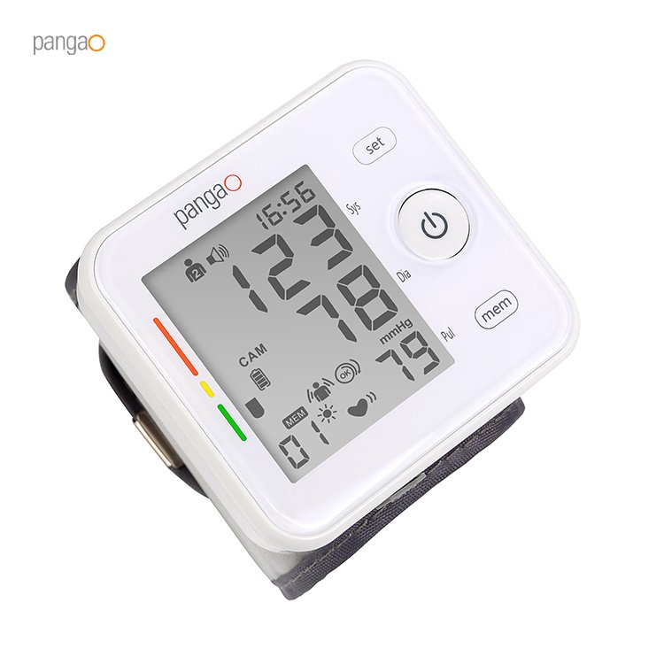 Accurate Rechargeable Wrist BP Operator Machine Tensiometer Digital Blood Pressure Monitor Sphygmomanometer