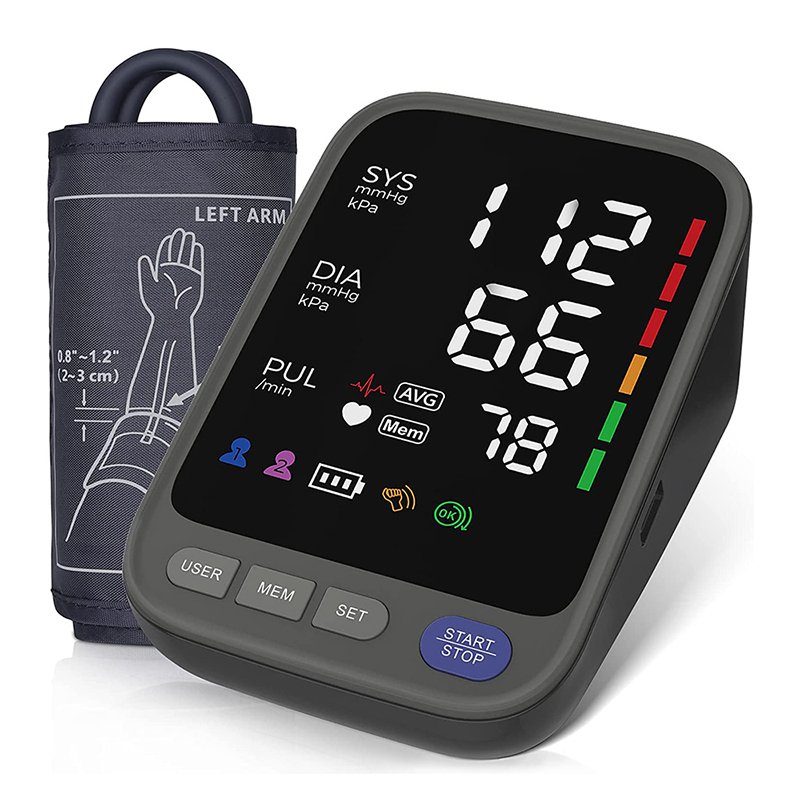 Automatic Blood Pressure Monitor BP Monitor with Easy One-Touch Operation
