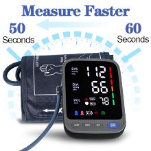 Automatic Blood Pressure Monitor BP Monitor with Easy One-Touch Operation